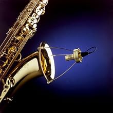 Professional sd system saxophone microphone The mic is positioned in the centre of the bell enhancing frequencies by elegant tripod arms A unidirectional, cardioid condenser microphone Very light weight and designed to cause no damage to your instrum...