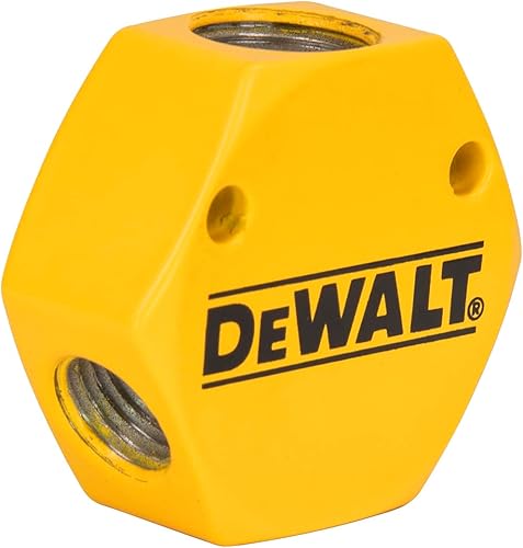 Vista 2 de DEWALT Colector plano de disco de hockey de entrada FNPT de 3/8 pulgadas de 3 vías con tres salidas FNPT de 1/4 pulgadas (DXCM041-0116)