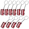 Bells Box 10 London Bus Keyring – Double‑Decker Red Bus Metal Key Rings – British Souvenir Gift Party Keychain – 3D Die Cast London Keyrings #2