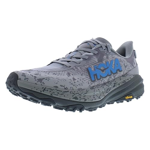 HOKA Hoka Men's Speedgoat 6 Galactic Grey/Hoka Blue 13 Medium