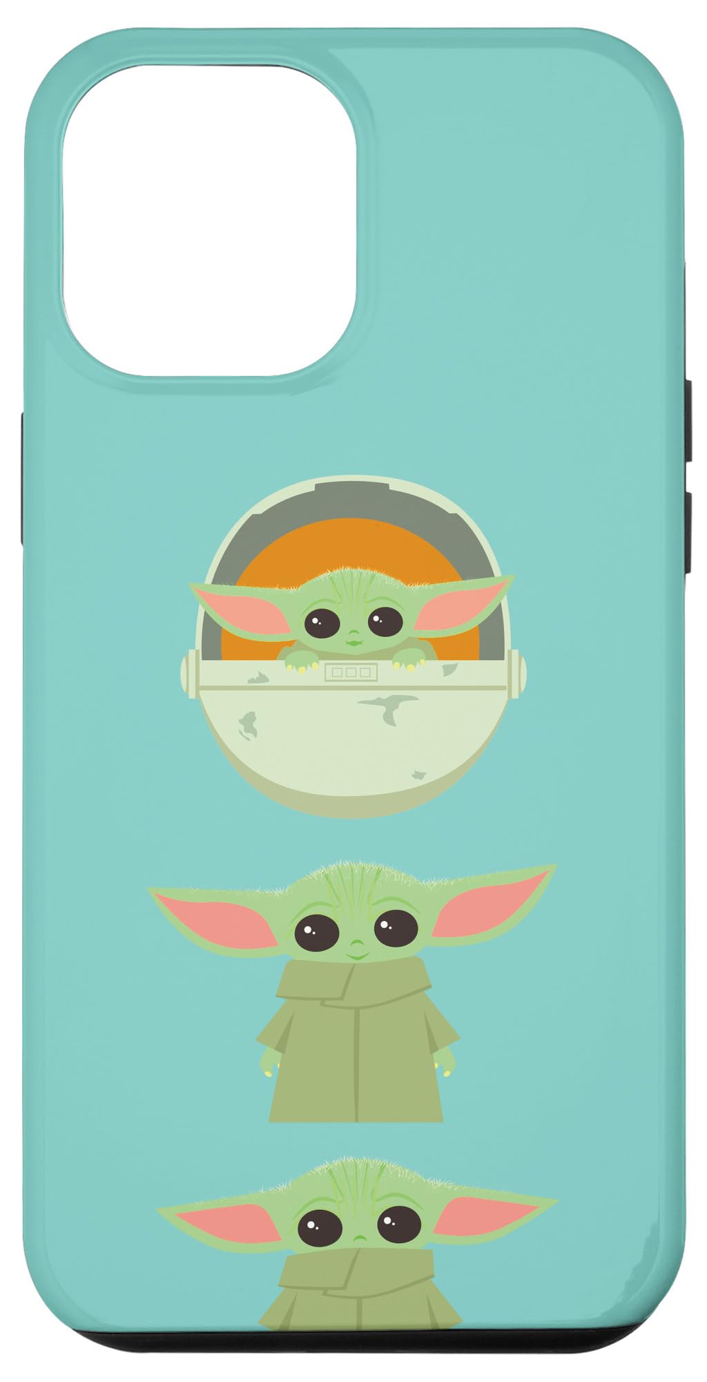 Coque iPhone 12 Pro Max Star Wars protège des rayures style Grogu - 4