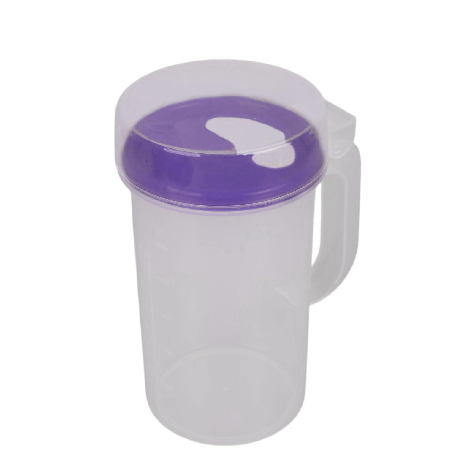 NVOQILIN 500ml Kitchen Dispenser Bottle with Leak Proof Lid Ergonomic Handle Pitcher Beverage Water Container Pitcher