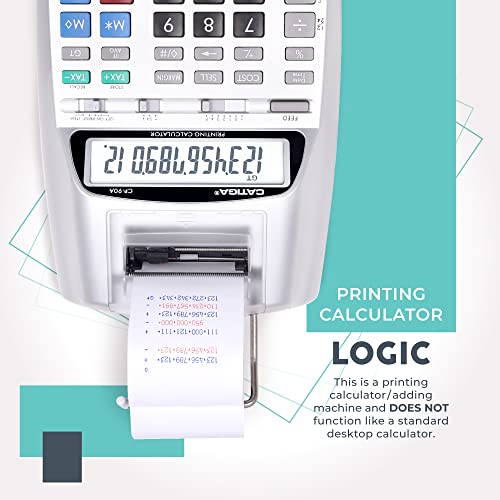 image for CATIGA New & Upgraded 2025 Printing Calculator Adding Machine 10 Key, 
