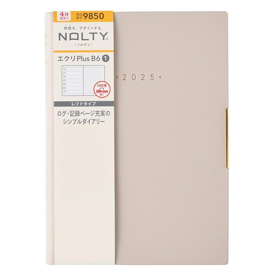 Amazon.com : NOLTY Ecri Plus B6-1 Weekly Planner 2025, April