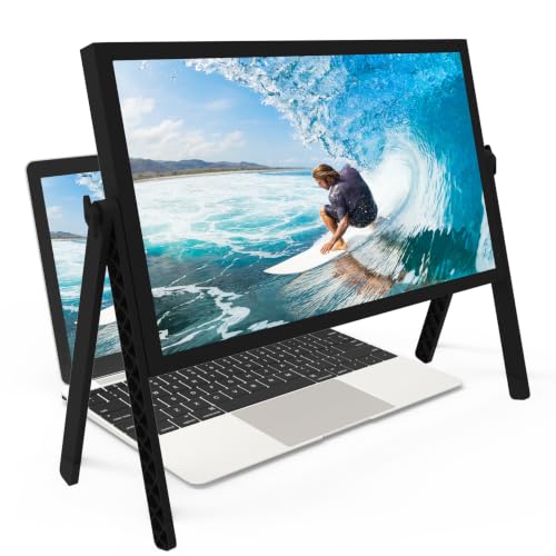 Image of 21" Screen Magnifier for Laptop, 3D HD Screen Expanders for Movies, Videos, and Gaming,Screen Enlarger with Adjustable Angle and Foldable Design Amplifier Desktop Magnifying for Seniors Reading