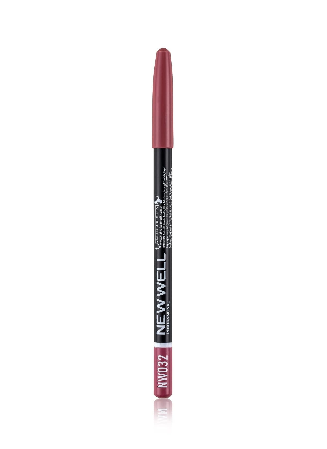 New Well Porcelain Make Up Eyelip Pencil Göz & Dudak Kalemi 32