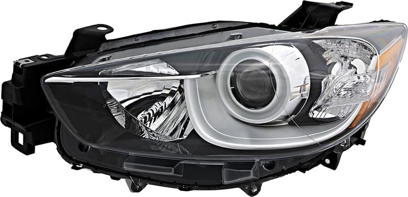 Miniatura 8 de Juego de lámparas para faros delanteros Mazda CX-5 2013 2014 2015 2016 halógenas para el lado del conductor y del pasajero