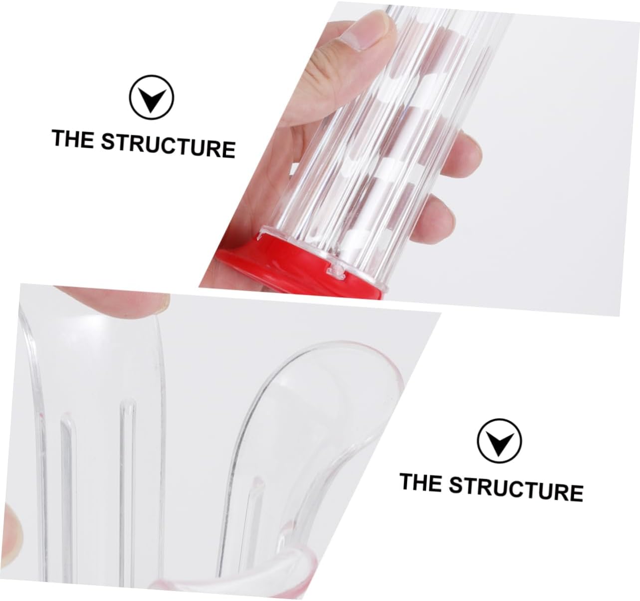2 Piece Tomato Slicer Fruit Cutter for Salad and Pizza
