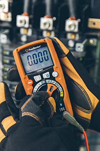 Image of Southwire Multimeter ResPro TRMS BT - Bluetooth Connectivity for Mobile App Integration - IP67 Waterproof Housing - TrueRMS Accuracy - LED Flashlight - 13090T