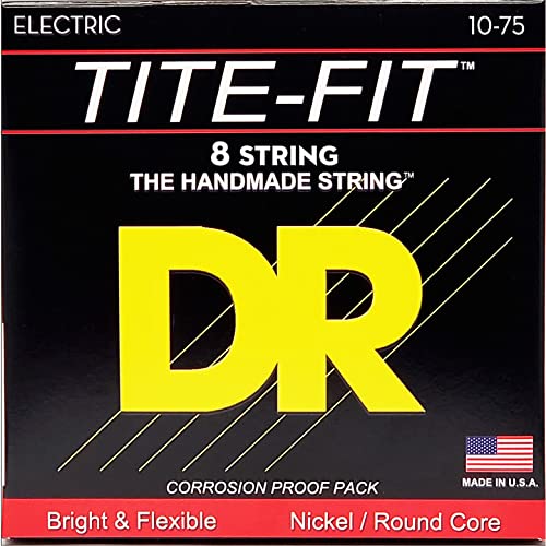 Dr Strings Tf8/10 E de cordes de guitare - Les Beatles, Paul McCartney, John Lennon, RIngo Starr, George Harrison Dr Strings Tf8/10 E de cordes de guitare