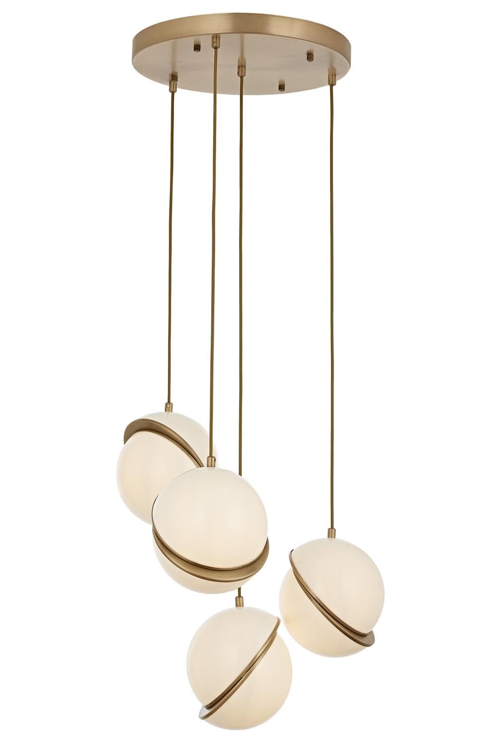 Avonni AV-60350-4ET Eskitme Kaplama Modern Avize E27 Metal Pleksi 0x4cm