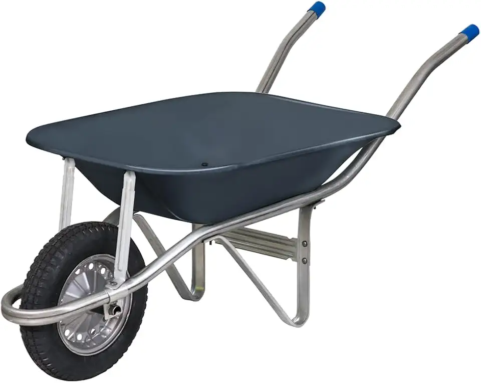 Carrinho de Mão Reforçado Cargas até 90Kg Chapa26 60 Litros Proposita