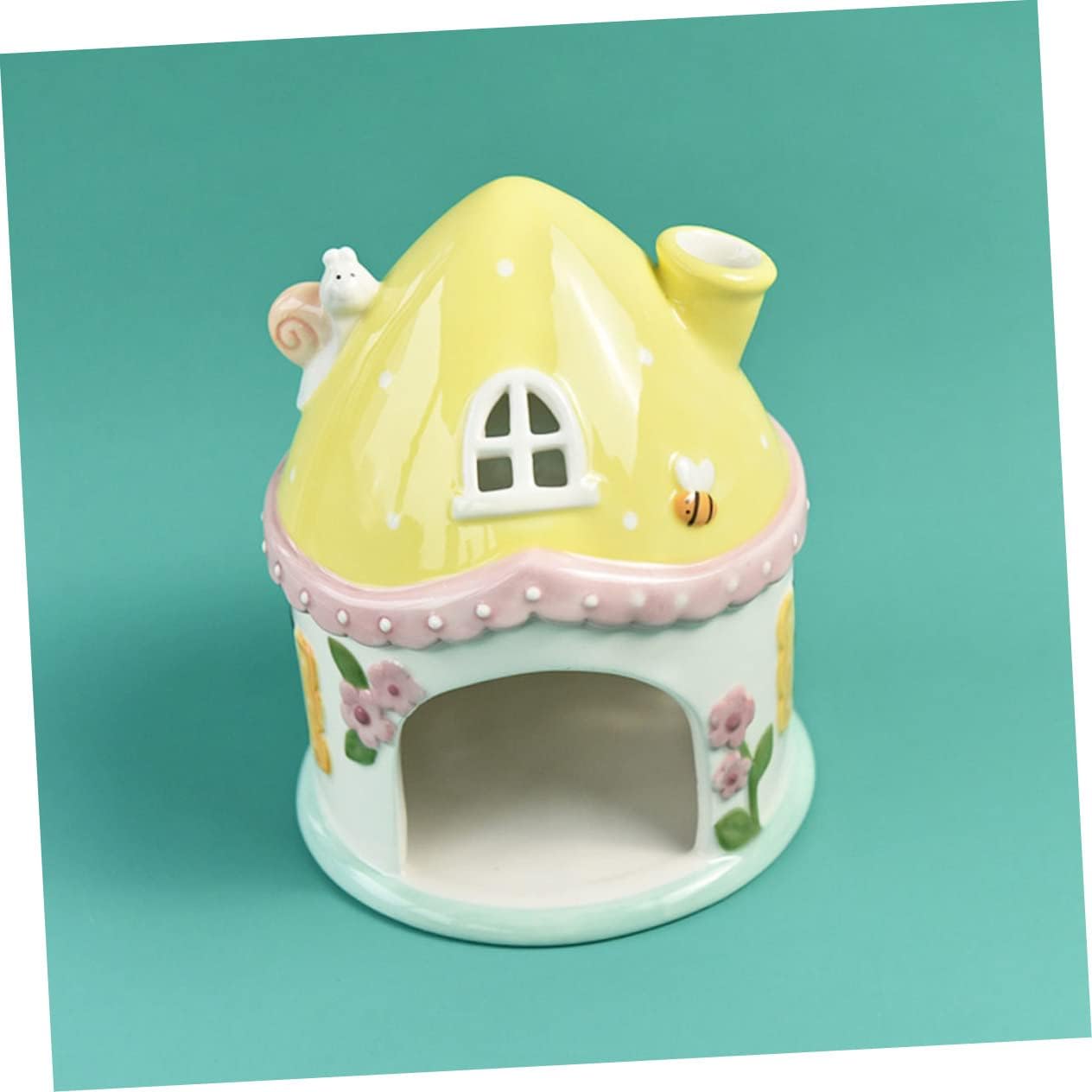 SUPVOX Adorable Castle Nest for Pets Comfortable Hamster and Guinea Pig Hideout Durable Cartoon Design for Sleeping and Playing for