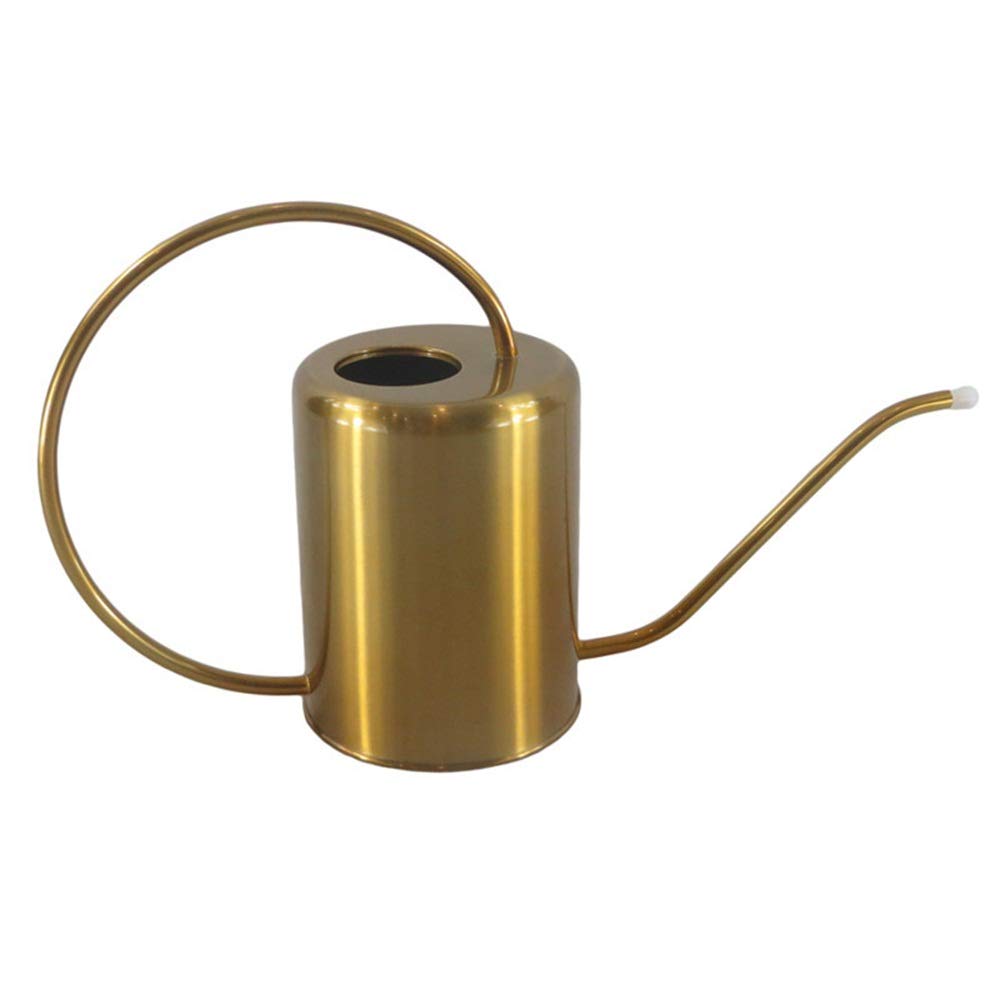 Esta regadera es una Maceta para Plantas de Interior con Boquilla Larga, de Estilo Moderno, con Capacidad para 2 litros, Ideal para Plantas pequeñas de Oficina. (Color y tamaño: Gratis)
