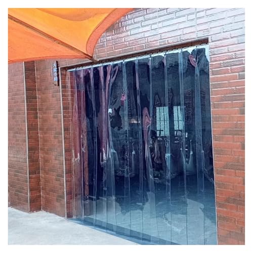 Cortina de tiras de PVC de fácil limpieza para aislar ventanas y accesos de plástico