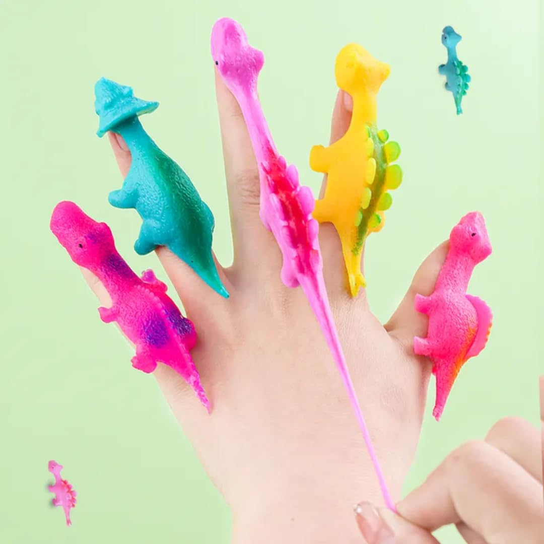 Stress Relief Toy (Dinosaur Throw Toys 10 Piece)