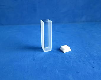 2pcs 10mm Standard Quartz Cuvette Cell for Spectrophotometry - High Precision Optical Quartz Cells