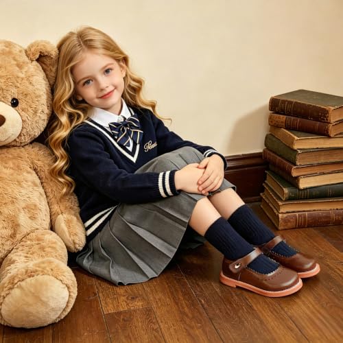 Image of ESTINE Toddler Kids School Uniform Oxford-Little Girls Dress Party Shoes