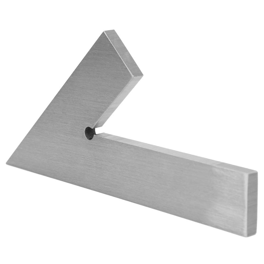 linijka, Szeroki miernik podstawy do układu narożników wewnętrznych, wykonany ze stali o wysokiej twardości 45, 150x100mm
