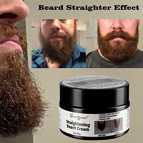 Creme para pentear a barba, Creme amaciante de barba eficaz para homens, Suprimentos de creme aparad