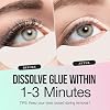 LASHVIEW Lash Glue Remover Cream Gentle Aloe Low Irritation Eyelash Remover Kit for Lash Extensions with Eye Patches & Cotton Swabs(10g)