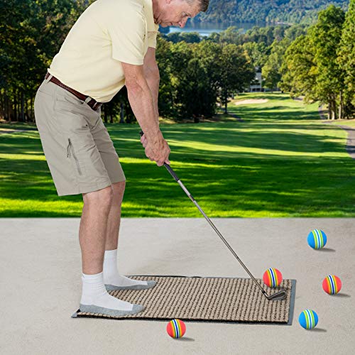 Xiaomoyu Golfbälle Schaumstoff, Übungsgolfbälle, Luftbälle Golf, Schaumstoffball für Anfänger, Kinder, Golftraining - 26 Stück/Rot, Blau