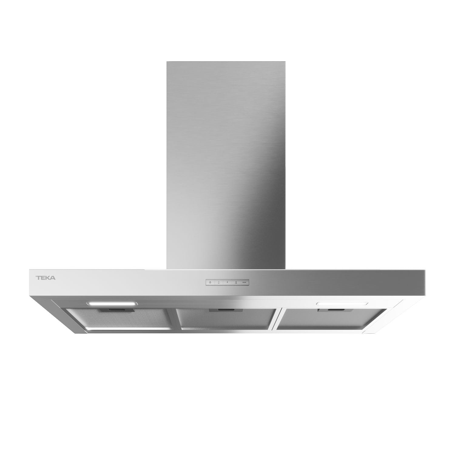 TEKA Campana Decorativa de Pared, 90 cm, 3 Velocidades, Acero Inoxidable