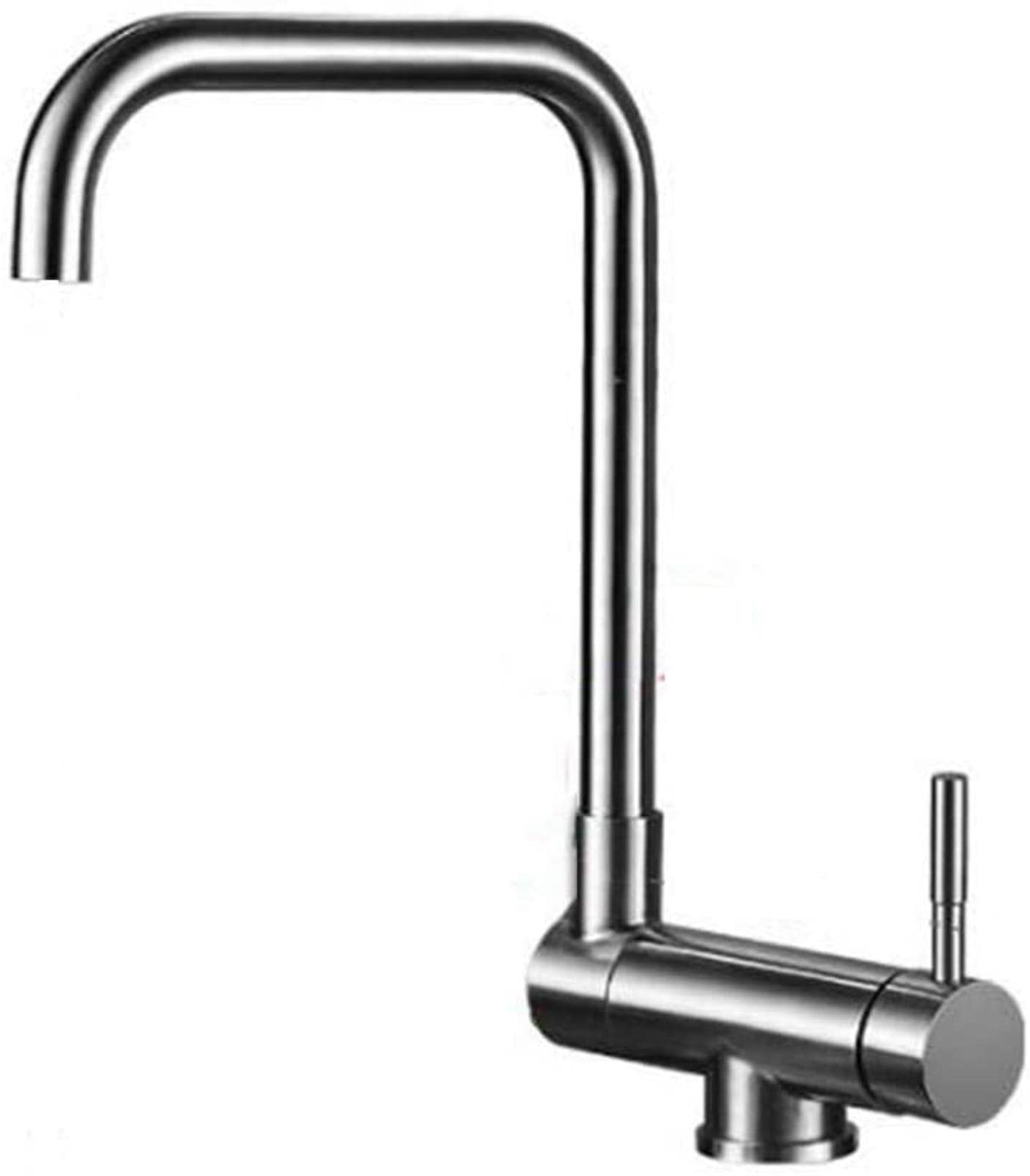 Robinet de cuisine pliant en acier inoxydable 304 pour fenêtre