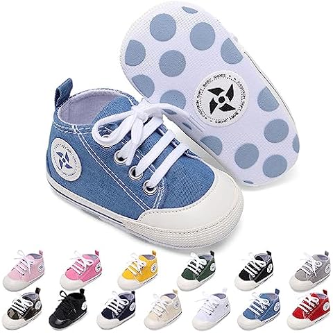 Baby Boys Girls Star High Top Sneakers Cover