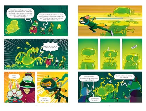 3. Bild von Arazhul Lino – Das Rätsel des Ninja-Zaubers: Ein Lino-Comic-Adventure von Arazhul, Band 1
