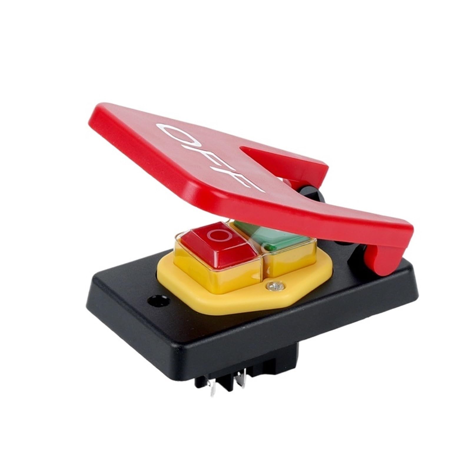Interrupteur électromagnétique YCZ3-BD avec grand panneau magnétique et bouton poussoir Off