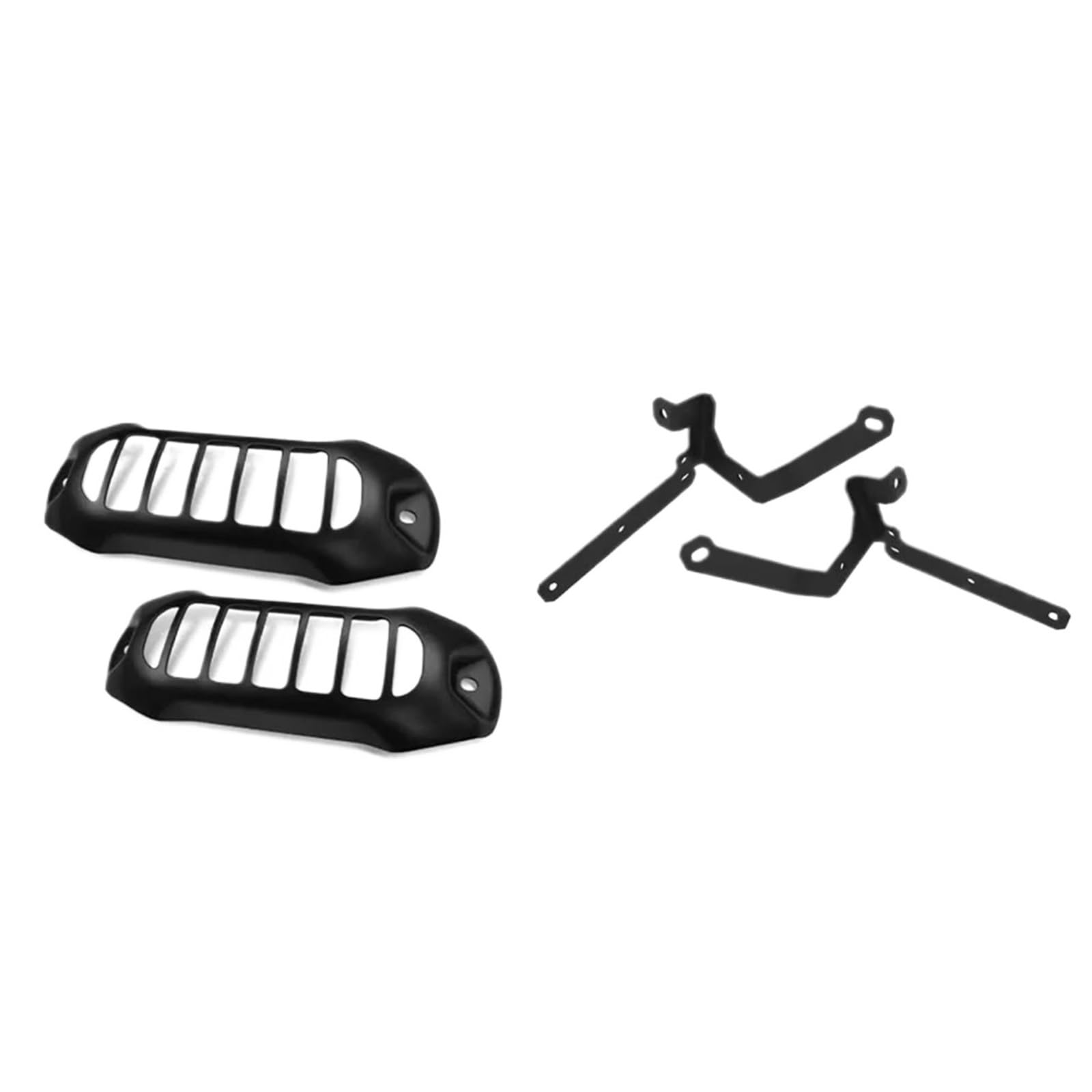 Syrenlzqadf Set Fit For Bmw R1300gs Adv Adventure R1300 Gs 2023-2025 Motorcycle Fog Light Ledbracket Auxiliary Lights Holder Headlight Mounting Bracket(Set)