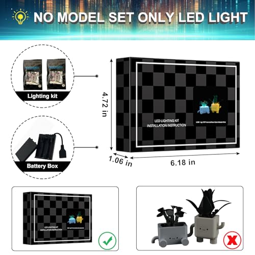 Image of LED Light Kit for Lego 10349 Happy Plants, Compatible with Lego 10349 Building Blocks Model(Not Include Blocks Set)