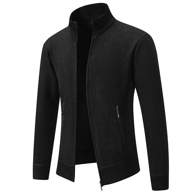 Cardigan d'hiver décontracté pour rester au chaud avec style au bureau - 2
