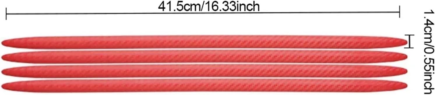 4pcs Door Strip Collision Protection(WHITE)