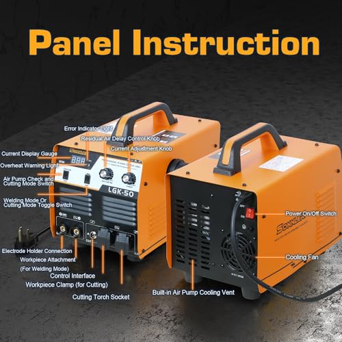 SONNLER 50A 2-in-1 Plasma Cutter/Welder