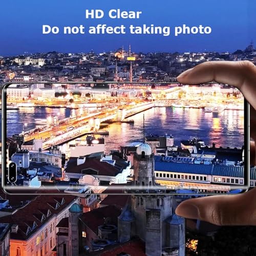 Image of ZARALA Glass Camera Lens Protector For vivo Y200 Pro 5G [9H Hardness] [6D Lens Protector ] [Easy Installation] Black