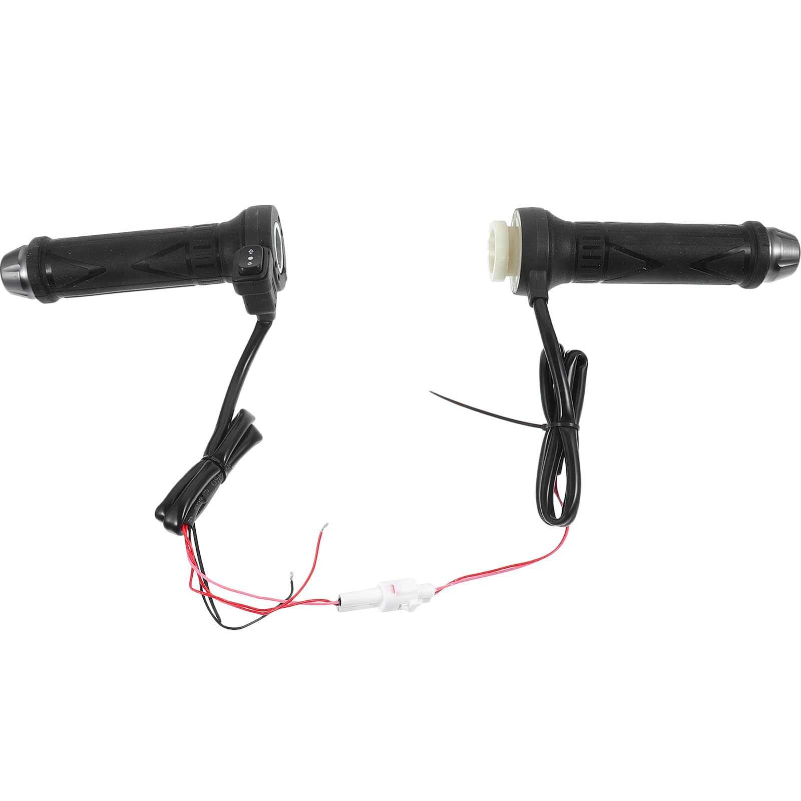 2 Stück Beheizter Heizgriff für Motorradlenker 12v 22mm Schwarz