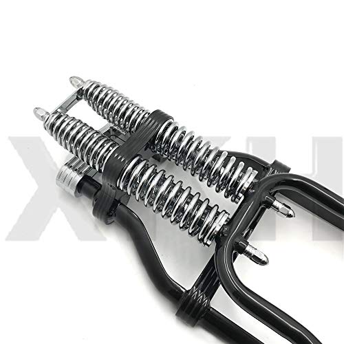 Xkh XKH-TGHD-SF002-I-BK Black Springer Front End -2 Inch Under Stock Length Wishbone Compatible thumb #3