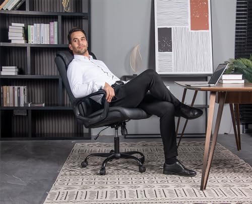 Asukale Ergonomischer Bürostuhl, Schreibtischstuhl, Chefsessel, Office Chair, PC Computerstuhl, mit...