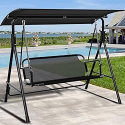 YITAHOME 3 Seater Canopy Swing Chair
