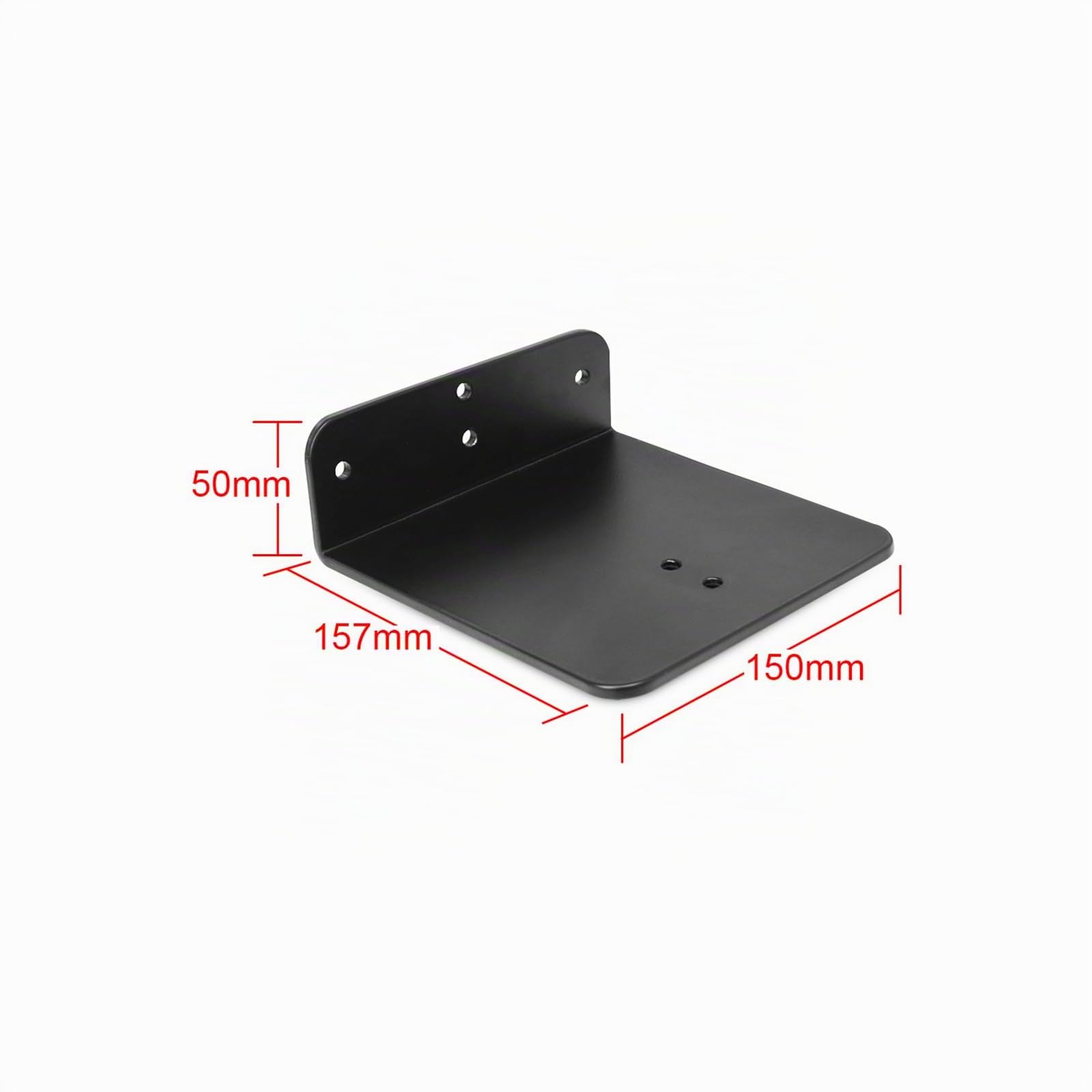 Support mural en métal pour barre de son compatible avec haut-parleur sans fil Denon Home 350/250, noir