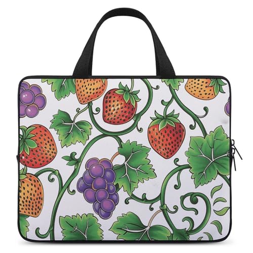 Sacoche pour ordinateur portable antichoc imprimé fruits pour éviter les rayures de tablette