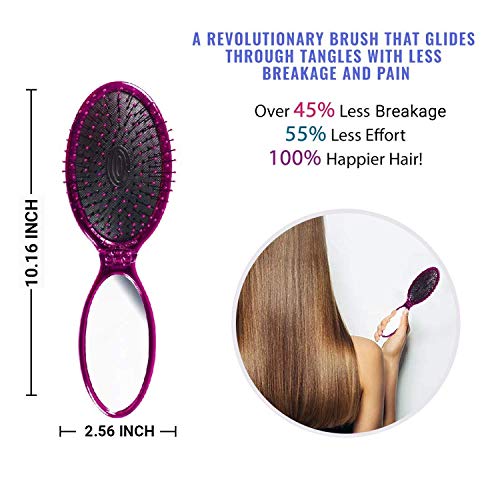 Wet Brush Pop & Go Detangler Hair Brush, Ea, Pink, 1 Count #TOP6