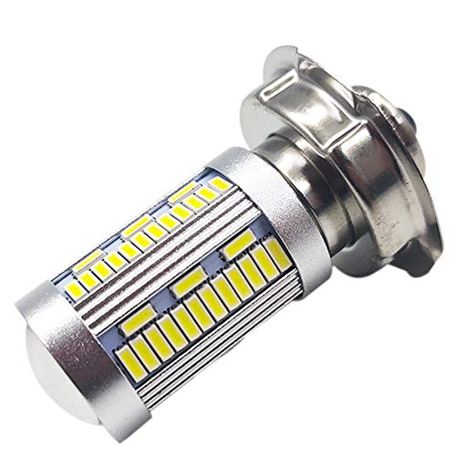 Ruiandsion 1200 Lumens P26S LED Motorcycle Headlight Bulb 6000K White Super Bright 4014 84SMD Chips 10-30V Motorbike Headlamp