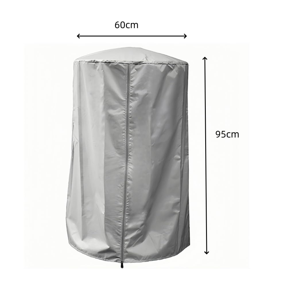 Copertura per Riscaldatore da Giardino 60 x 95 cm Impermeabile Antipolvere Resistente ai Raggi UV