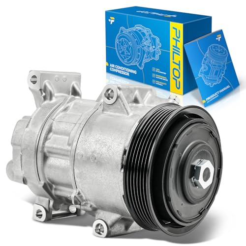 Image of PHILTOP 140965NC Air Conditioner AC Compressor with Clutch for Toyota Corolla 2014-2018, 2019-2022 1.8L, 2021 2.0L,Corolla iM 2017-2018, Scion iM 2016