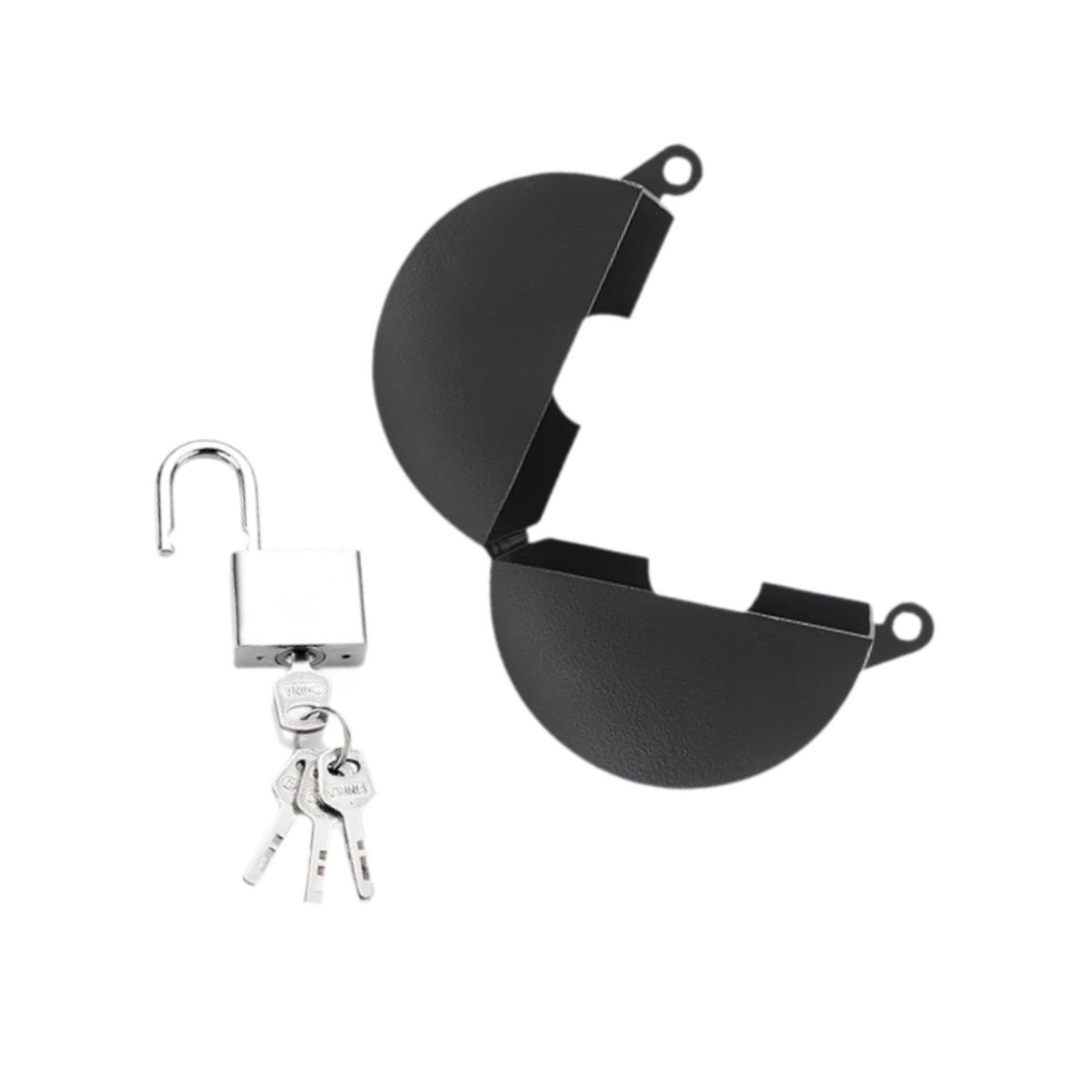 QIXCXAZ Accessible Door Lock Device Enhances Childproof Security At Homes and Safe Travel Ensuring Kids Never Leave Unattended Door Knob Lock Out Device