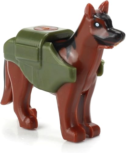 Miniatura 3 de Battle Brick Coleccionable perro policía K9 coleccionable con minifiguras