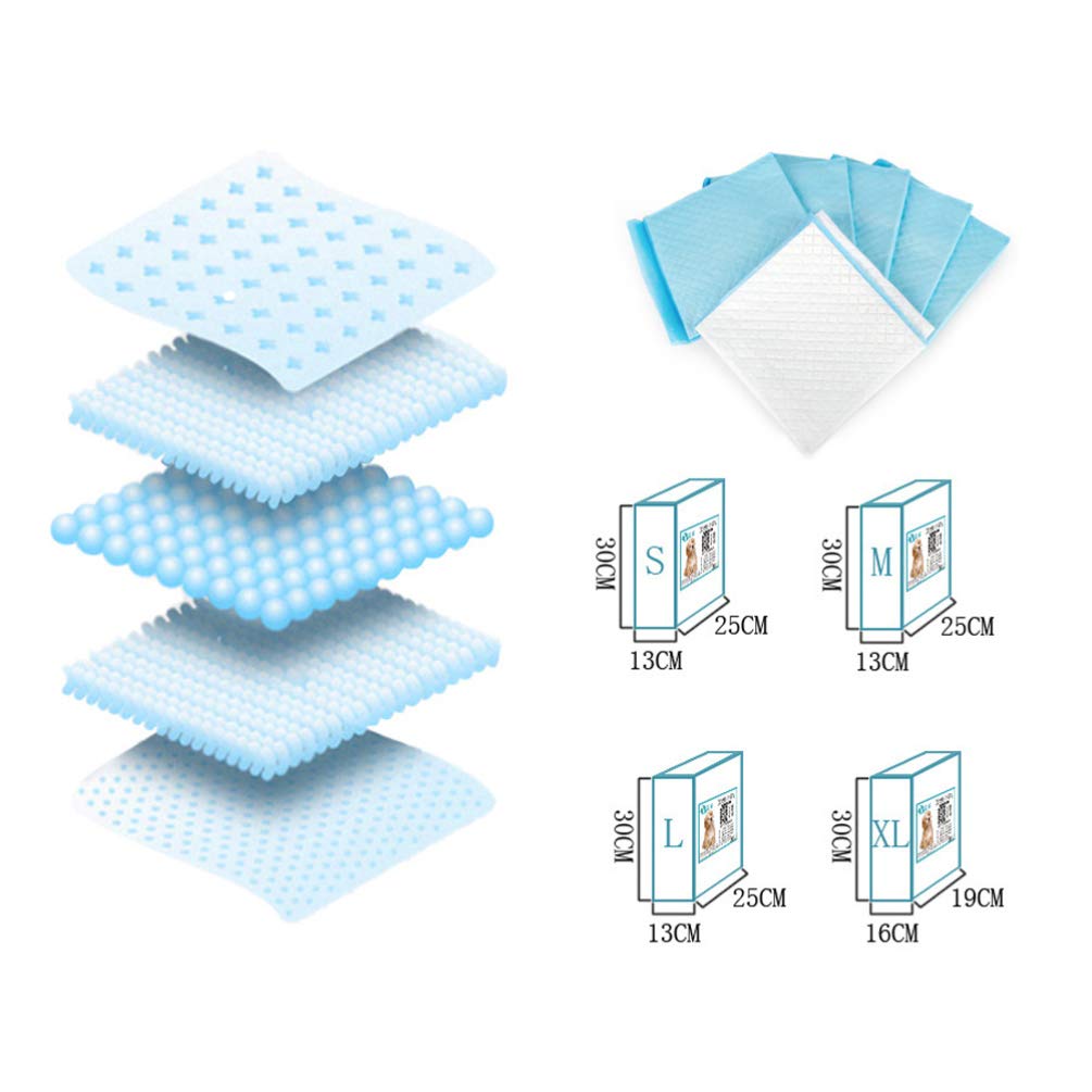 Hemobllo Traversine Assorbenti per Cani Xl 60x90 Cm 20 Pezzi Confezione, Tappetini Spessi Non Tessuto per Addestramento Cuccioli e Cani Alta Capacità Assorbente